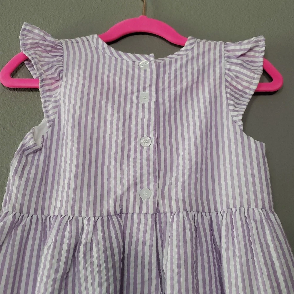 aBc Seersucker Monogram Sundress - Picture 5 of 9